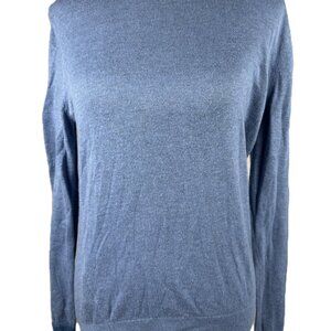 Lululemon silk blend light blue pullover crewneck sweater size Small